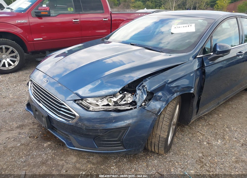 2019 FORD FUSION VIN: 3FA6P0HD3KR156989
