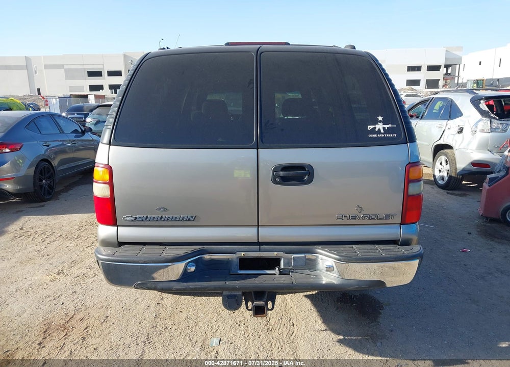 2001 CHEVROLET SUBURBAN 2500 LS VIN: 3GNGC26U91G121786