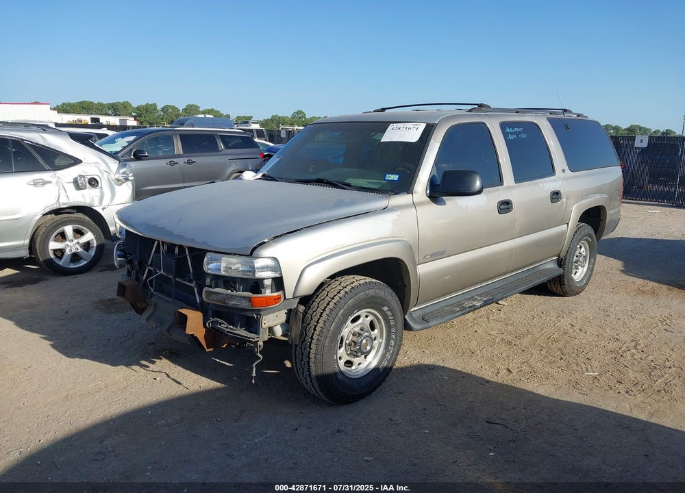 2001 CHEVROLET SUBURBAN 2500 LS VIN: 3GNGC26U91G121786