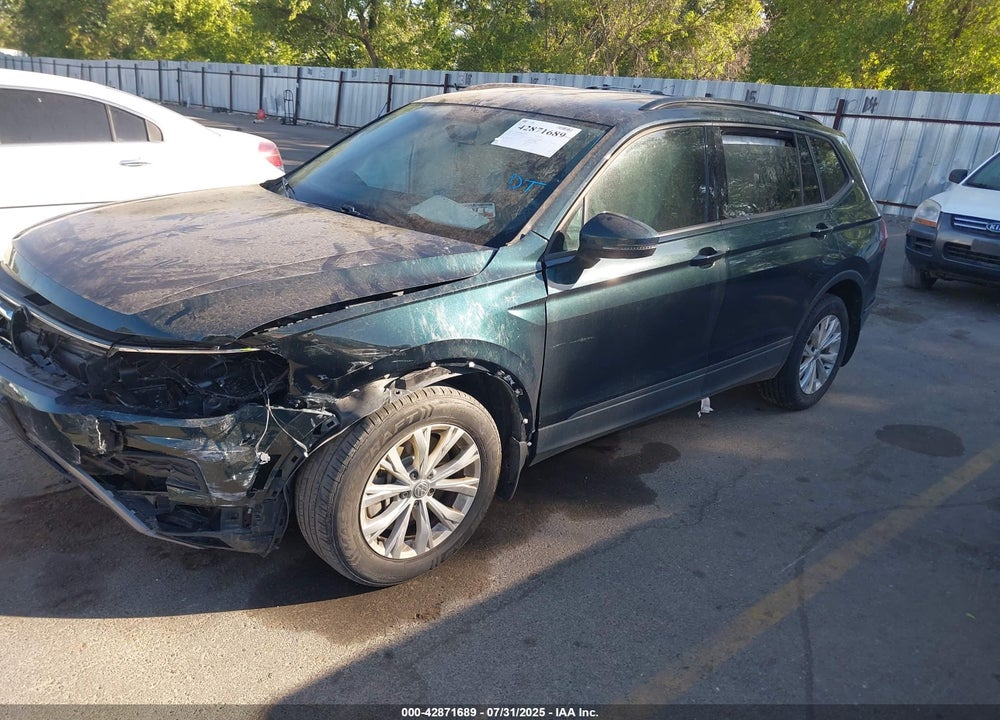 2019 VOLKSWAGEN TIGUAN 2.0T S VIN: 3VV0B7AX9KM189795