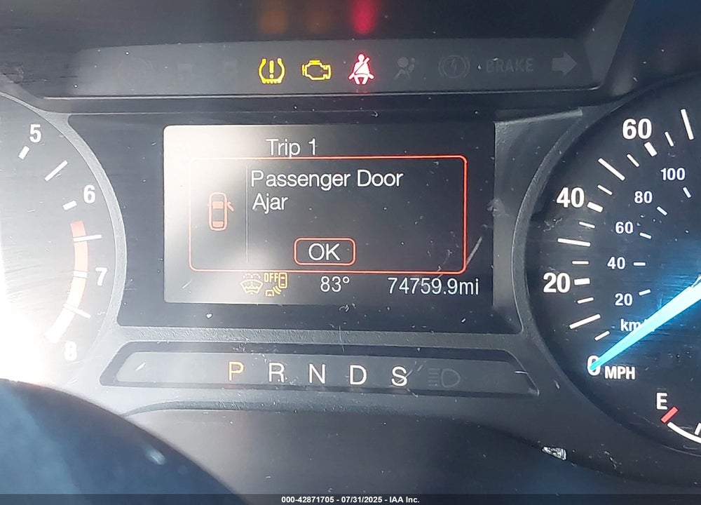 2019 FORD EDGE VIN: 2FMPK3G94KBC51079