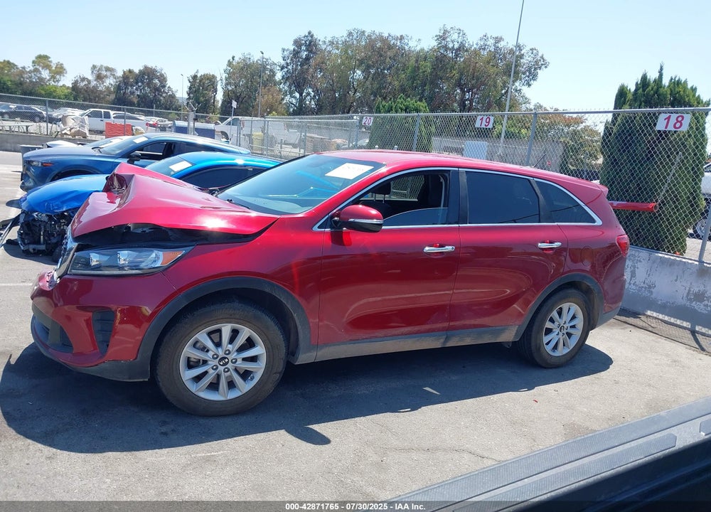 2020 KIA SORENTO VIN: 5XYPG4A36LG686604
