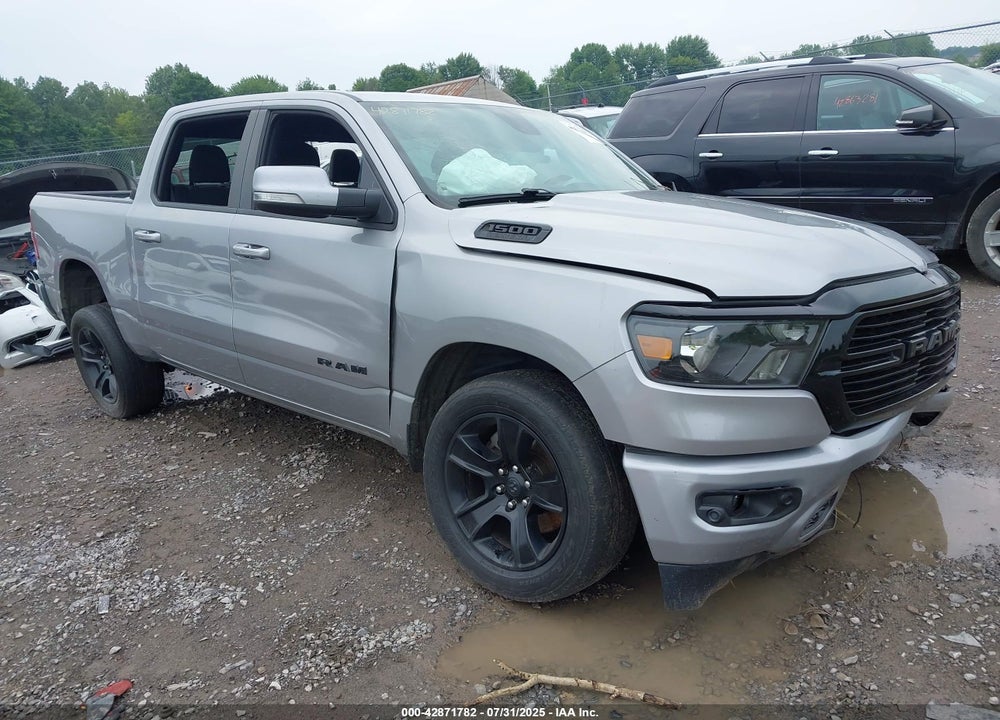 2020 RAM 1500 BIG HORN 4X4 5'7 BOX VIN: 1C6SRFFTXLN195123