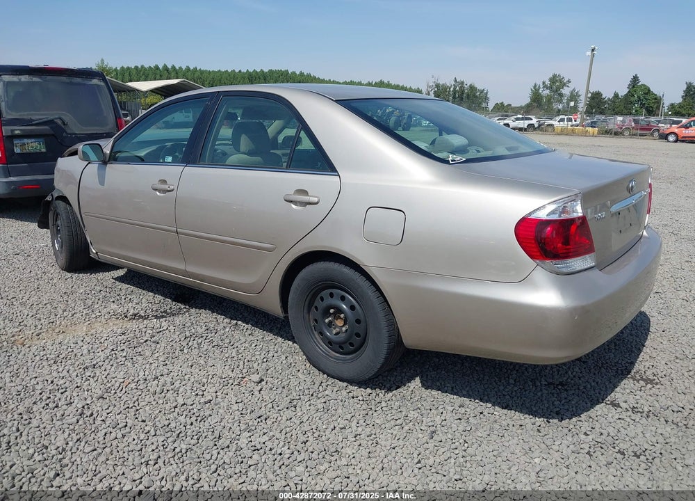 2005 TOYOTA CAMRY LE VIN: 4T1BE32K65U384095