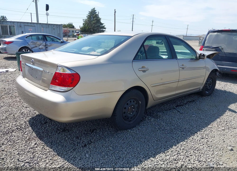 2005 TOYOTA CAMRY LE VIN: 4T1BE32K65U384095