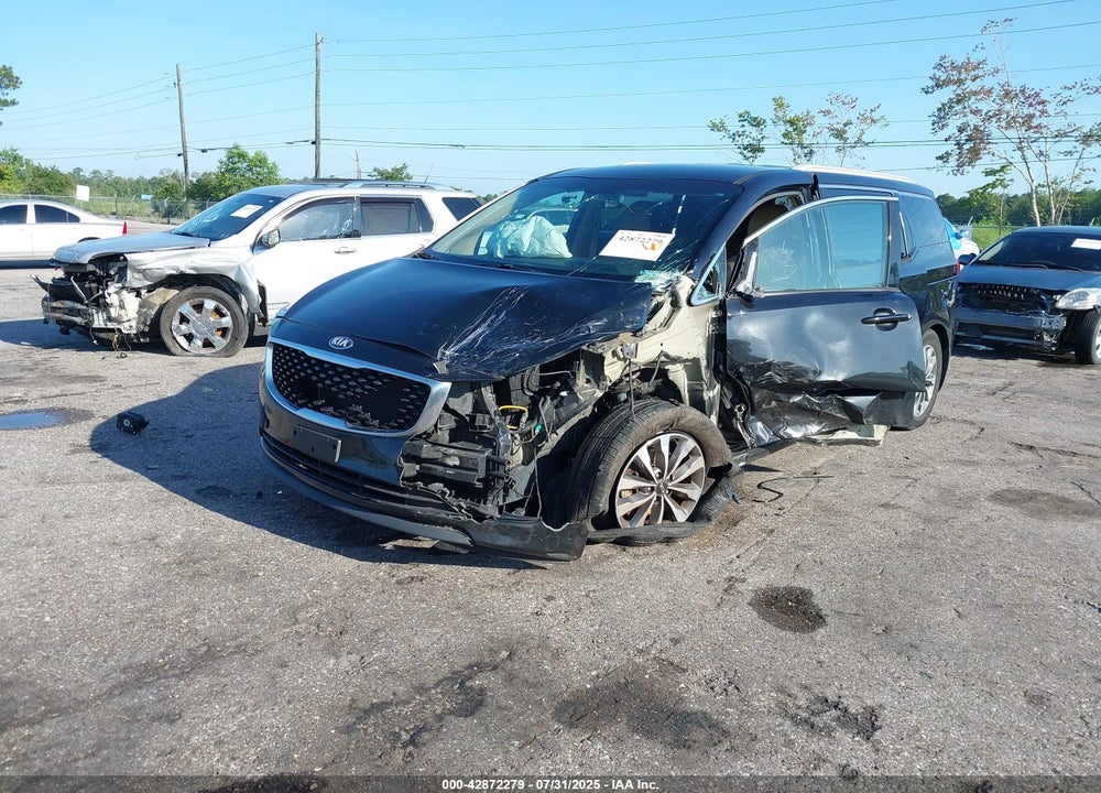 2015 KIA SEDONA VIN: KNDMC5C10F6037839