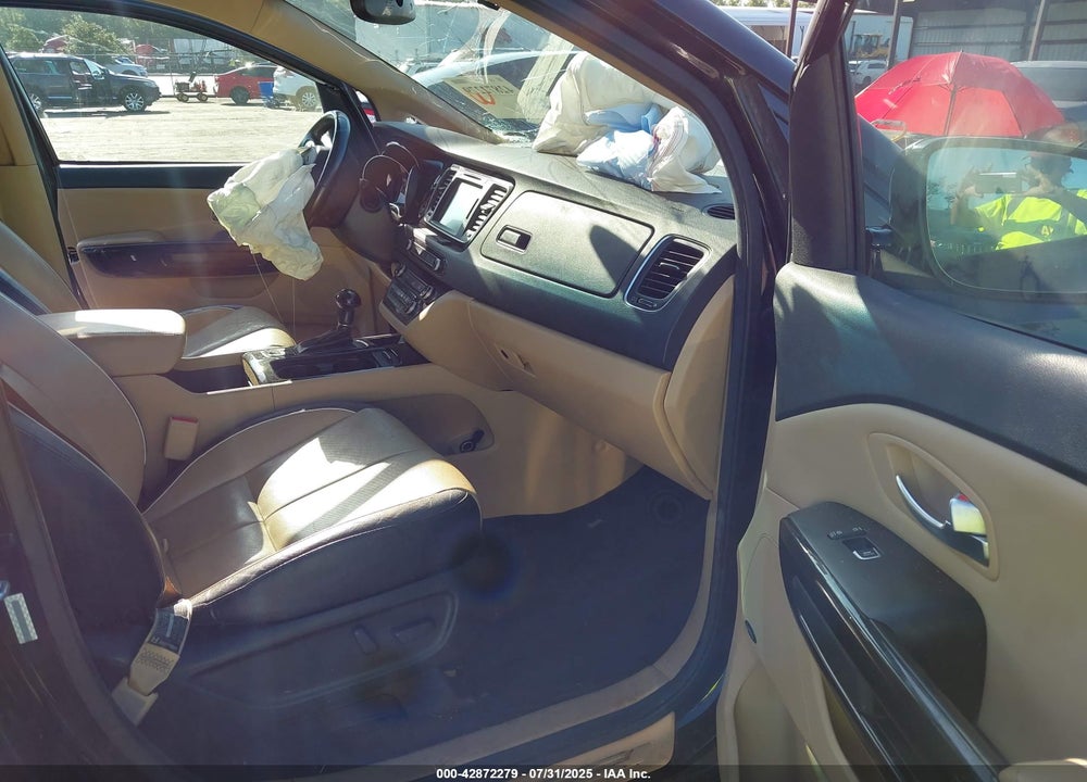 2015 KIA SEDONA VIN: KNDMC5C10F6037839