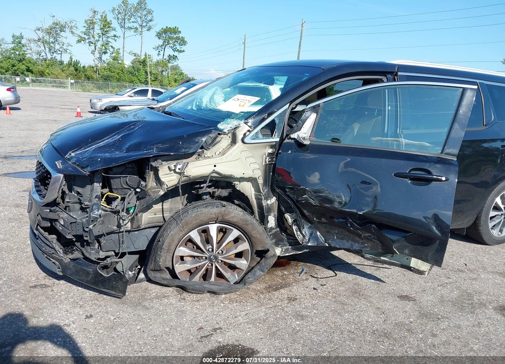 2015 KIA SEDONA VIN: KNDMC5C10F6037839