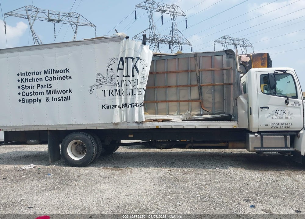2007 HINO 258/268 VIN: 5PVNJ8JT372S50504