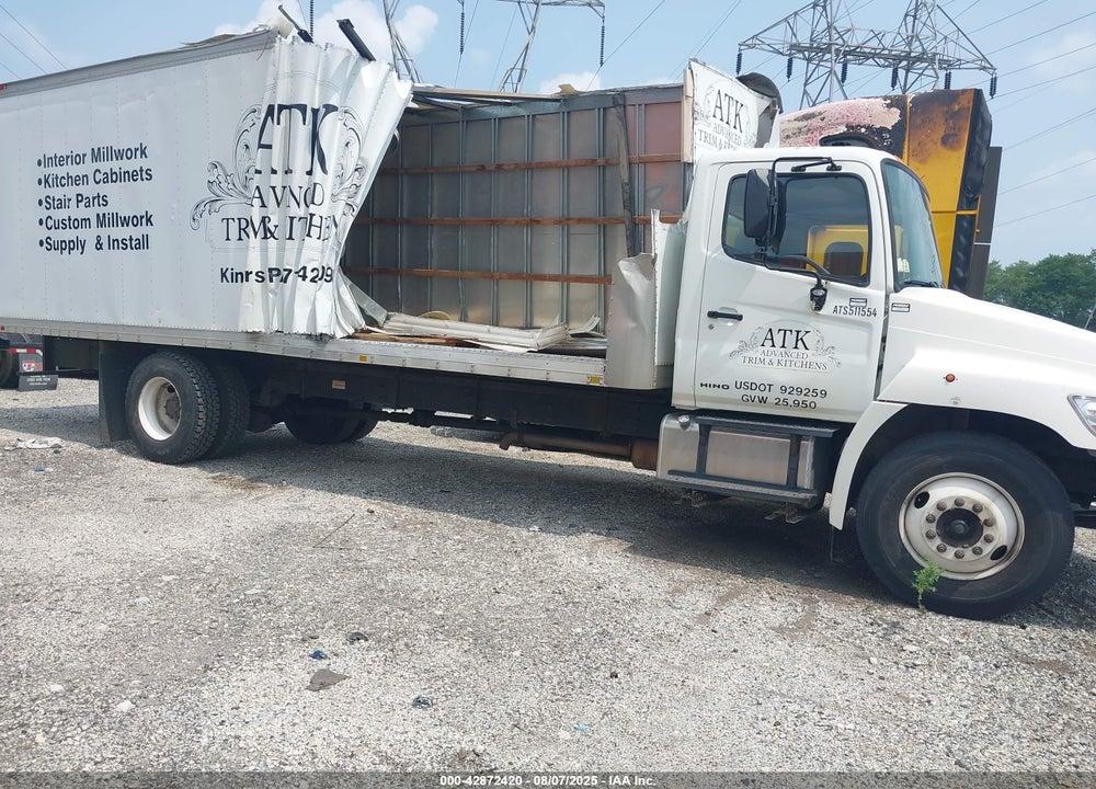 2007 HINO 258/268 VIN: 5PVNJ8JT372S50504