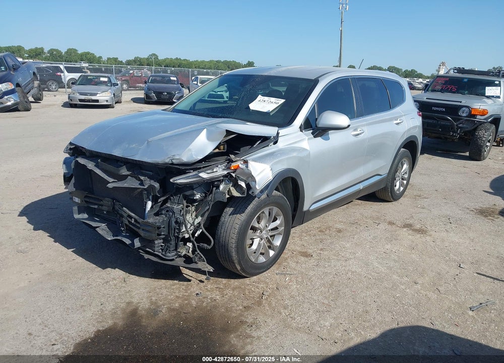2019 HYUNDAI SANTA FE VIN: 5NMS23AD0KH011198