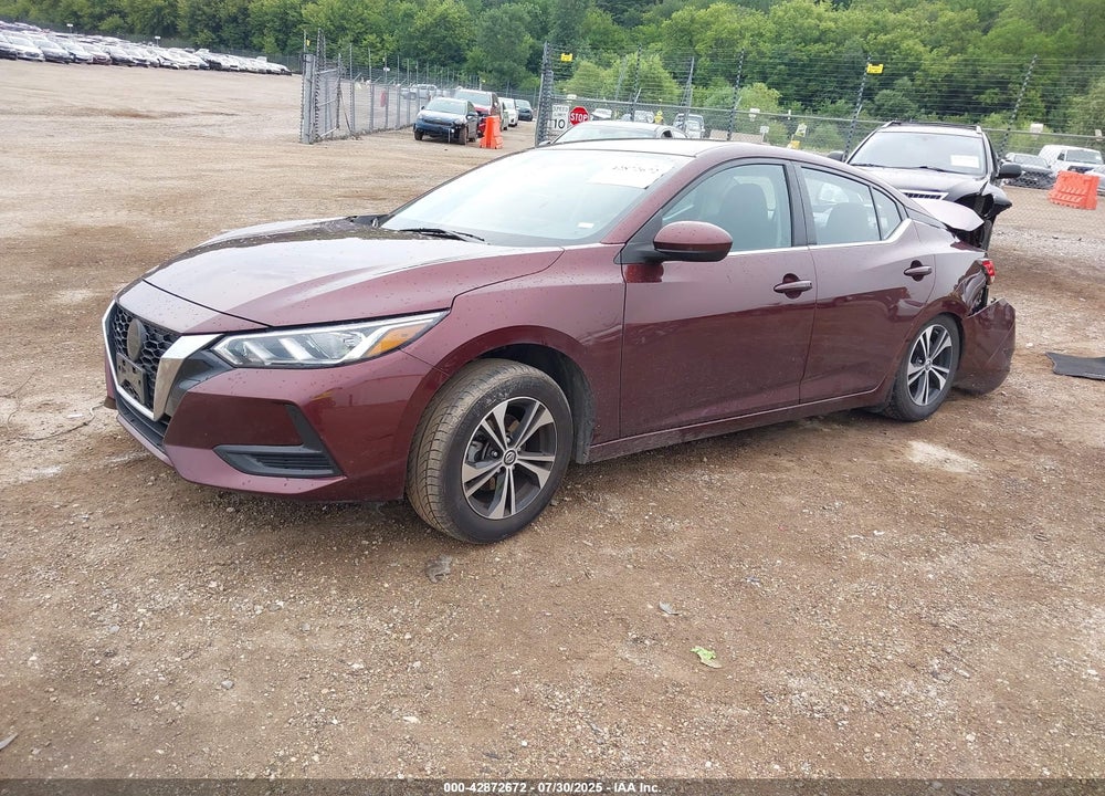 2022 NISSAN SENTRA VIN: 3N1AB8CVXNY288646