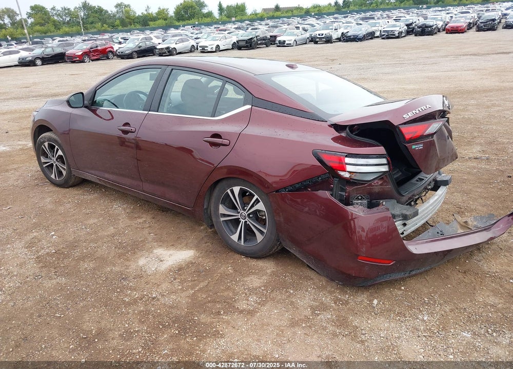 2022 NISSAN SENTRA VIN: 3N1AB8CVXNY288646
