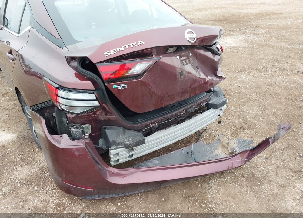 2022 NISSAN SENTRA VIN: 3N1AB8CVXNY288646