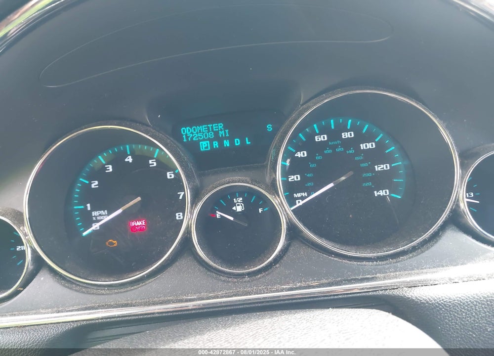 2013 BUICK ENCLAVE PREMIUM VIN: 5GAKVDKD9DJ130989
