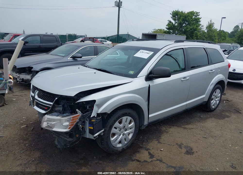 2014 DODGE JOURNEY VIN: 3C4PDCAB9ET160652
