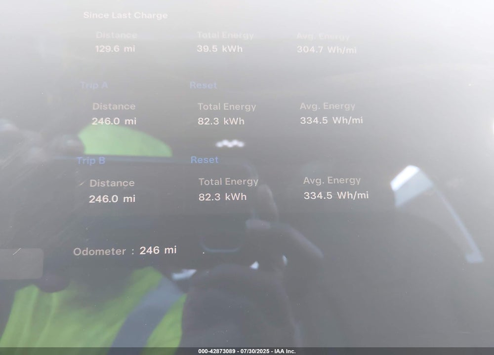 2025 TESLA MODEL X VIN: 7SAXCDE54SF468578