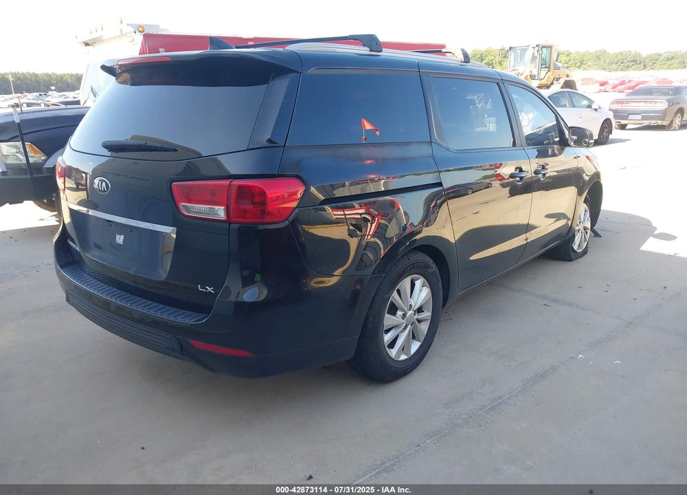 2016 KIA SEDONA LX VIN: KNDMB5C12G6144749