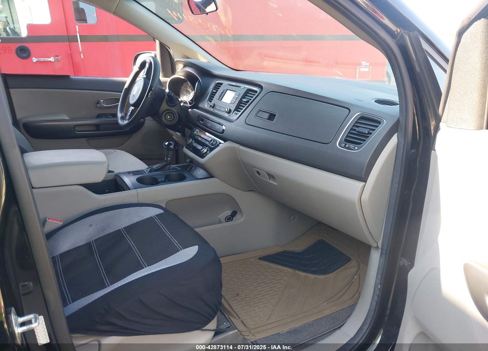 2016 KIA SEDONA LX VIN: KNDMB5C12G6144749