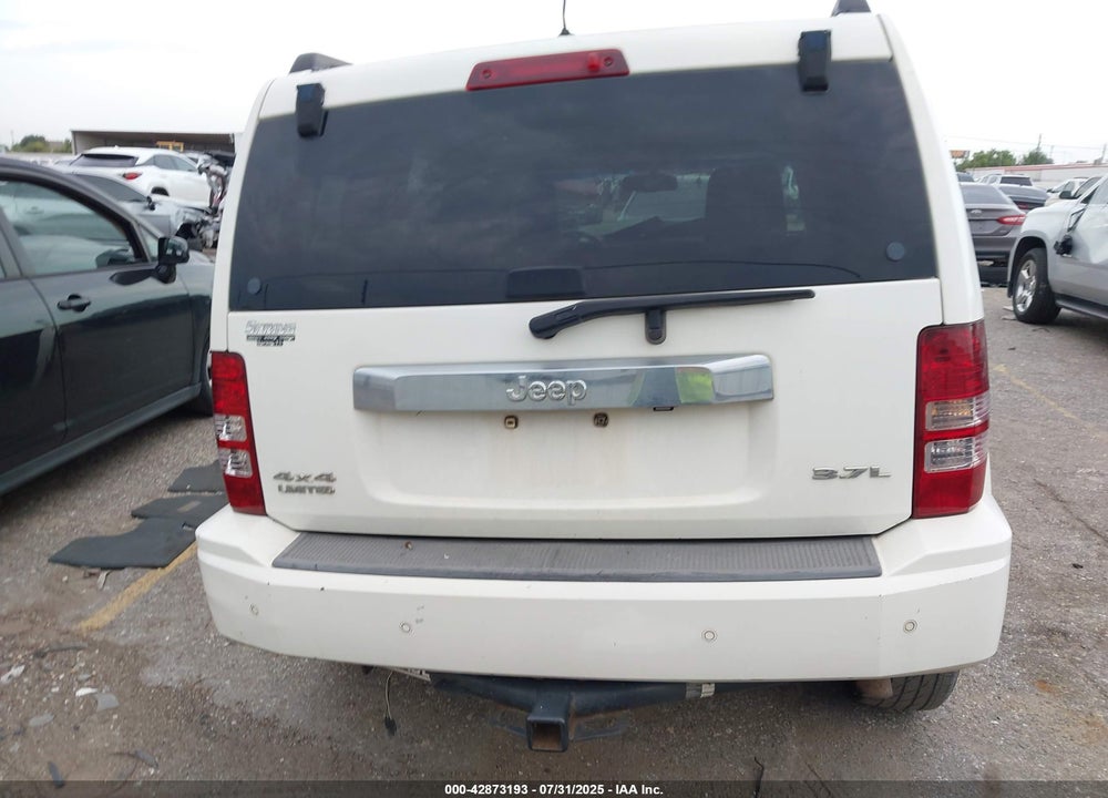 2008 JEEP LIBERTY LIMITED EDITION VIN: 1J8GN58KX8W288162