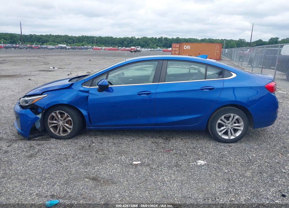 2019 CHEVROLET CRUZE LT VIN: 1G1BE5SM8K7103550