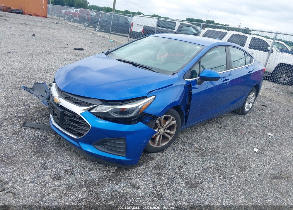 2019 CHEVROLET CRUZE LT VIN: 1G1BE5SM8K7103550