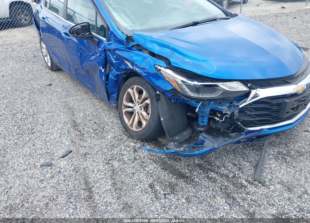 2019 CHEVROLET CRUZE LT VIN: 1G1BE5SM8K7103550
