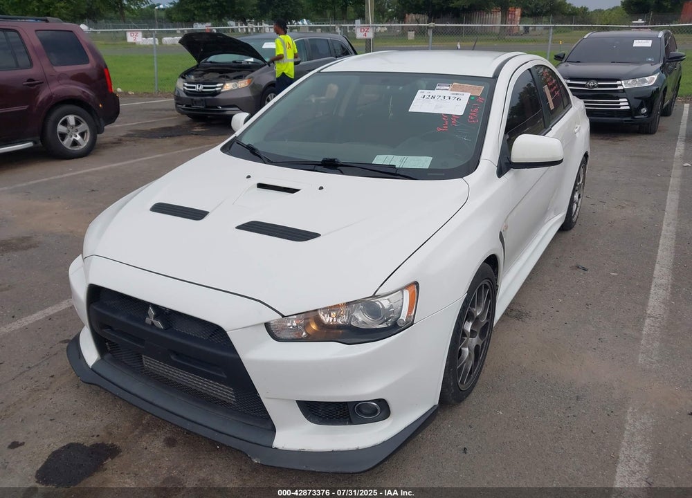 2014 MITSUBISHI LANCER EVOLUTION VIN: JA32W5FV5EU001926