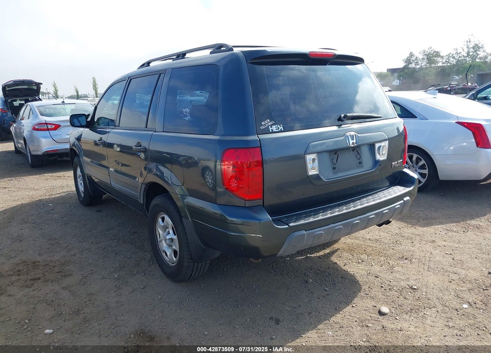 2005 HONDA PILOT LX VIN: 2HKYF18135H515671