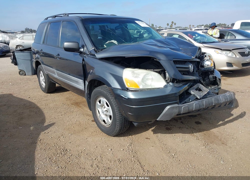 2005 HONDA PILOT LX VIN: 2HKYF18135H515671