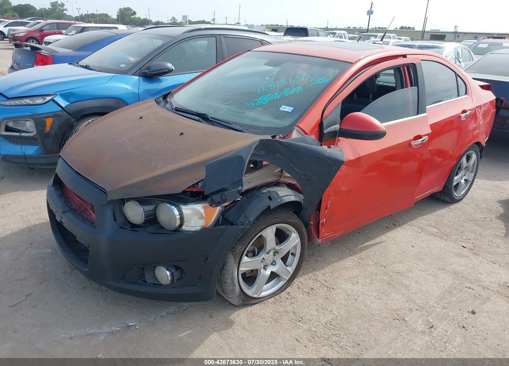 2012 CHEVROLET SONIC 2LZ VIN: 1G1JE5SHXC4101350