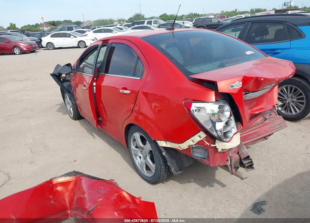 2012 CHEVROLET SONIC 2LZ VIN: 1G1JE5SHXC4101350