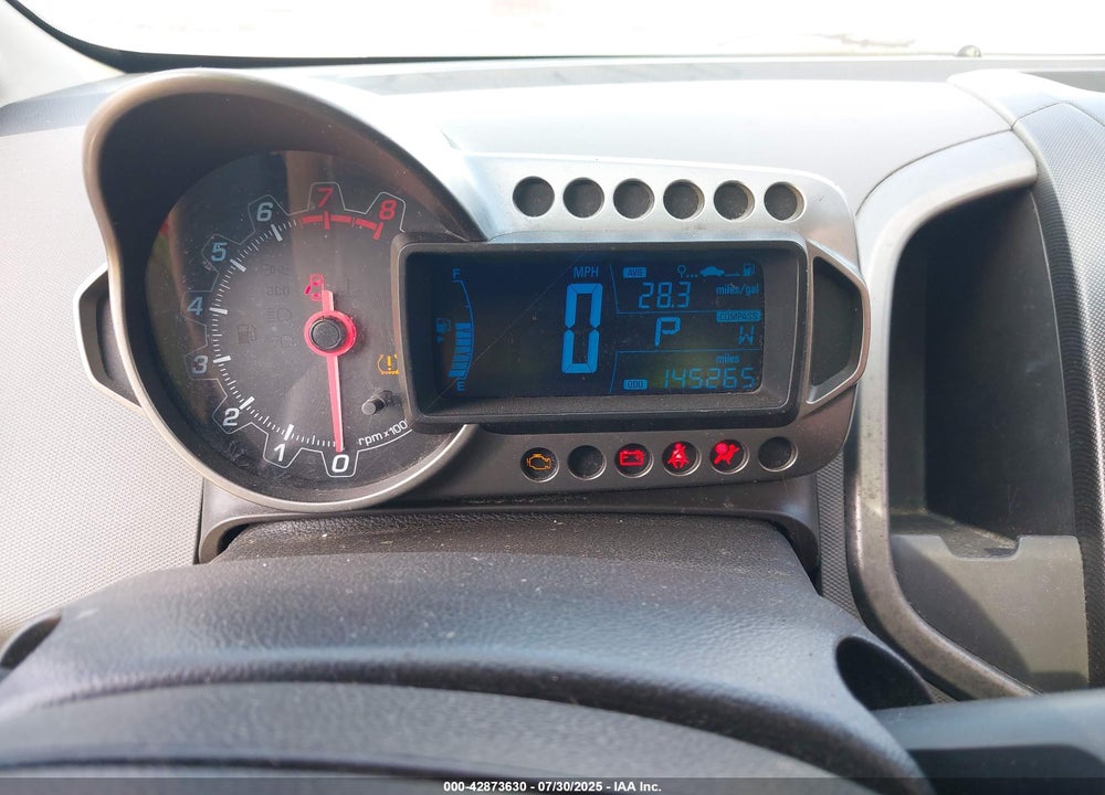 2012 CHEVROLET SONIC 2LZ VIN: 1G1JE5SHXC4101350