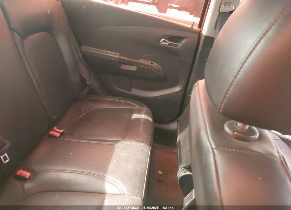 2012 CHEVROLET SONIC 2LZ VIN: 1G1JE5SHXC4101350