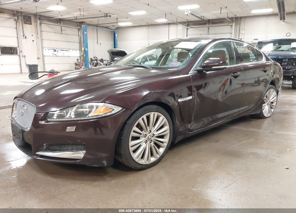 2012 JAGUAR XF PORTFOLIO VIN: SAJWA0HB1CLS34259