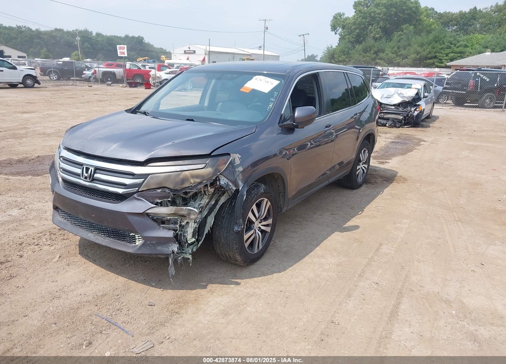 2017 HONDA PILOT VIN: 5FNYF6H56HB031478