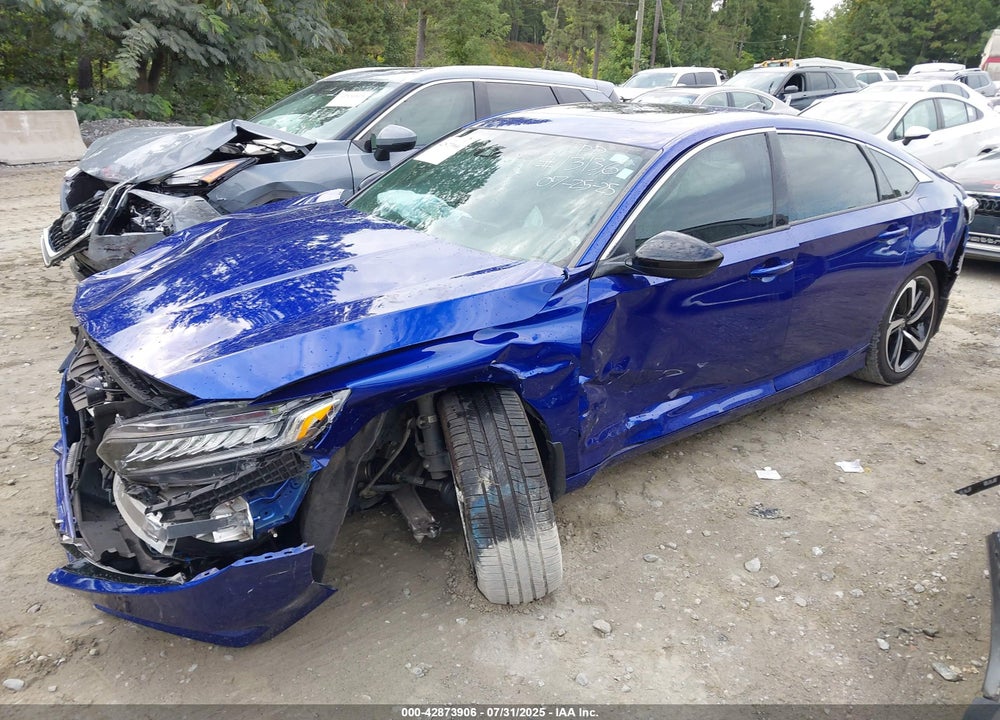 2021 HONDA ACCORD VIN: 1HGCV2F35MA033587