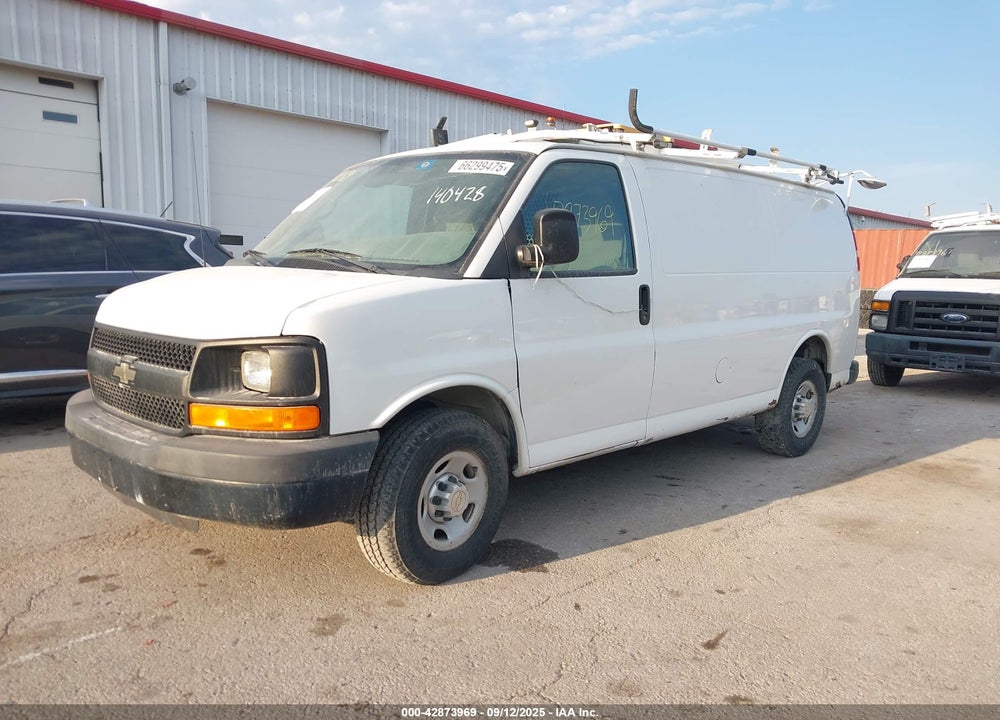 2013 CHEVROLET EXPRESS 2500 WORK VAN VIN: 1GCWGFCA5D1140428