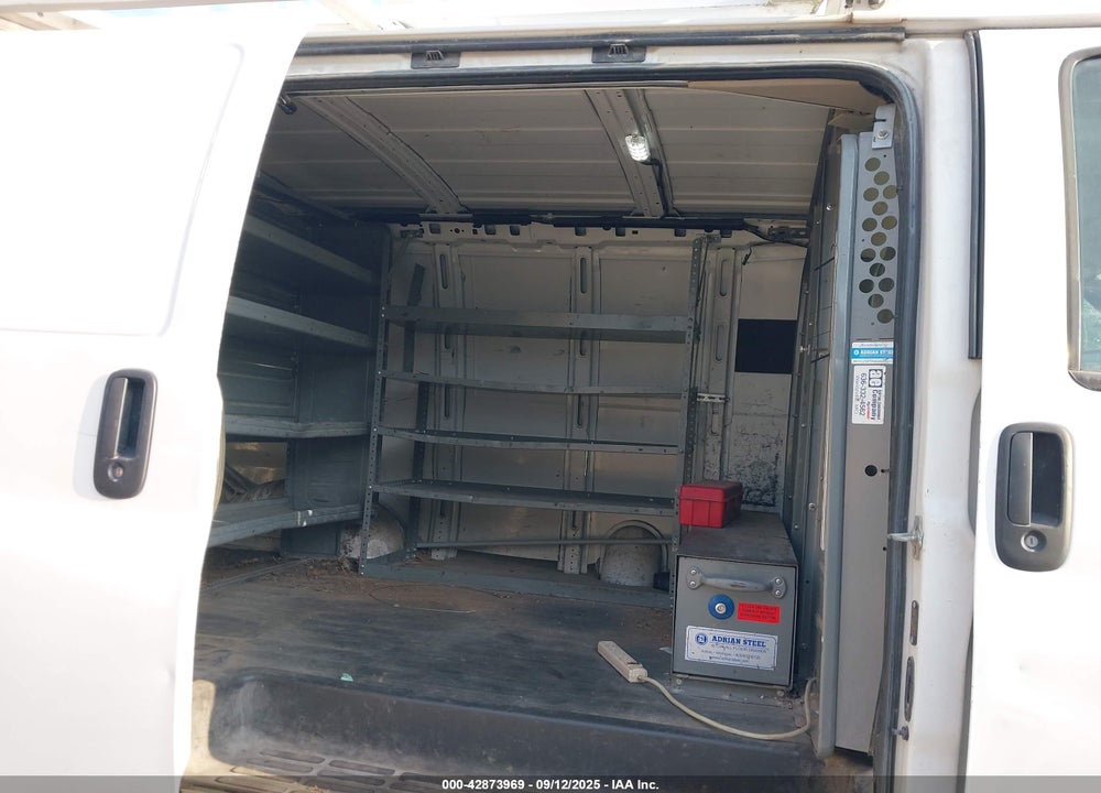 2013 CHEVROLET EXPRESS 2500 WORK VAN VIN: 1GCWGFCA5D1140428