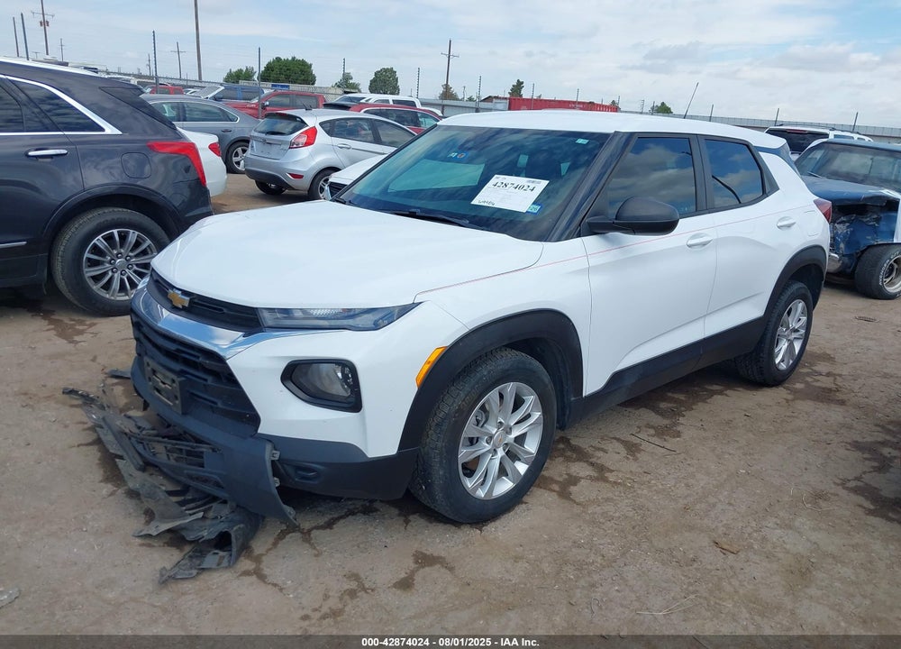 2021 CHEVROLET TRAILBLAZER VIN: KL79MMS23MB044938