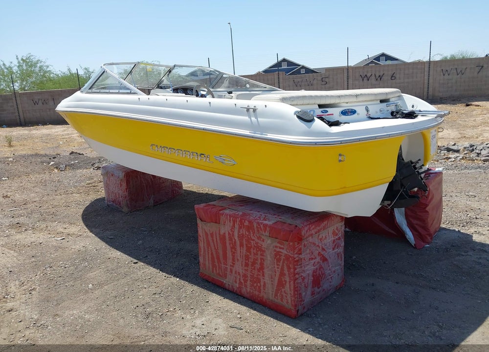 2007 CHAPARRAL BOAT VIN: FGB74844F607