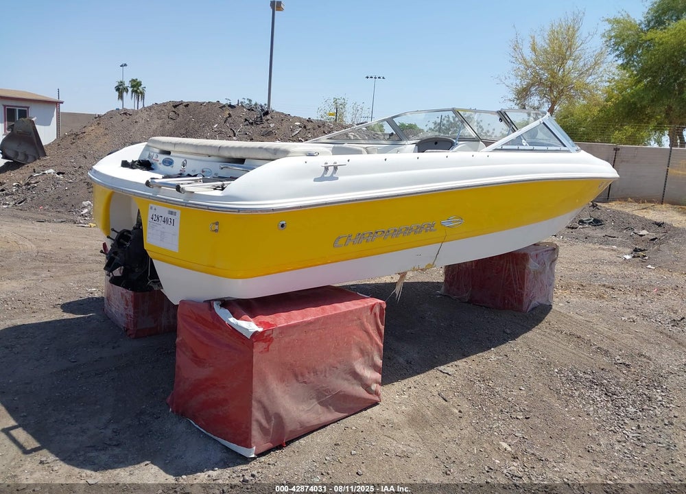 2007 CHAPARRAL BOAT VIN: FGB74844F607