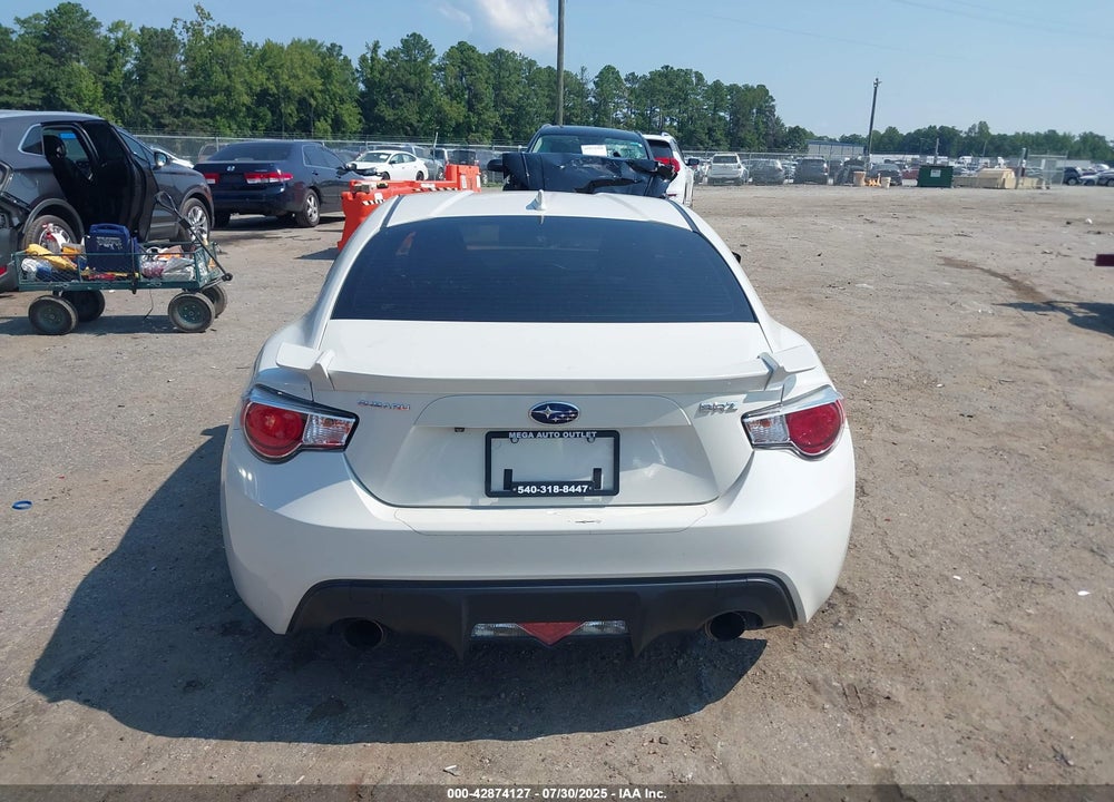 2016 SUBARU BRZ LIMITED VIN: JF1ZCAC1XG9601419