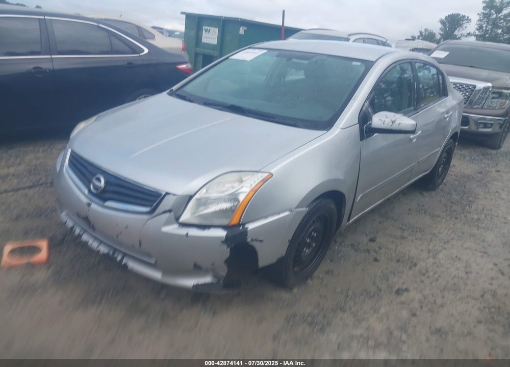 2012 NISSAN SENTRA VIN: 3N1AB6AP1CL680899