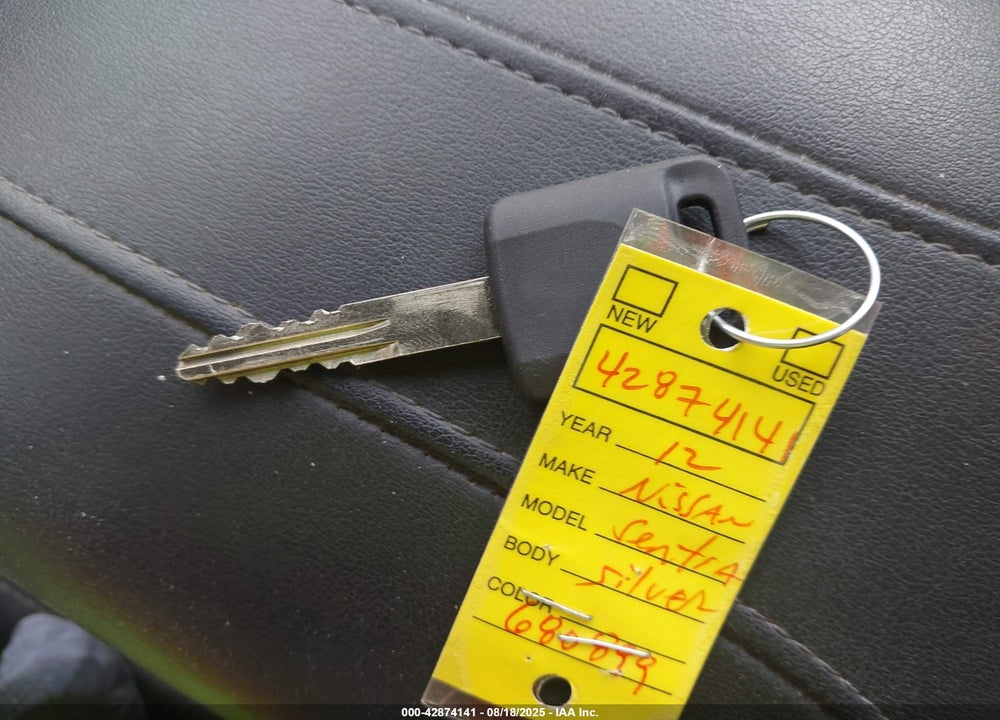 2012 NISSAN SENTRA VIN: 3N1AB6AP1CL680899