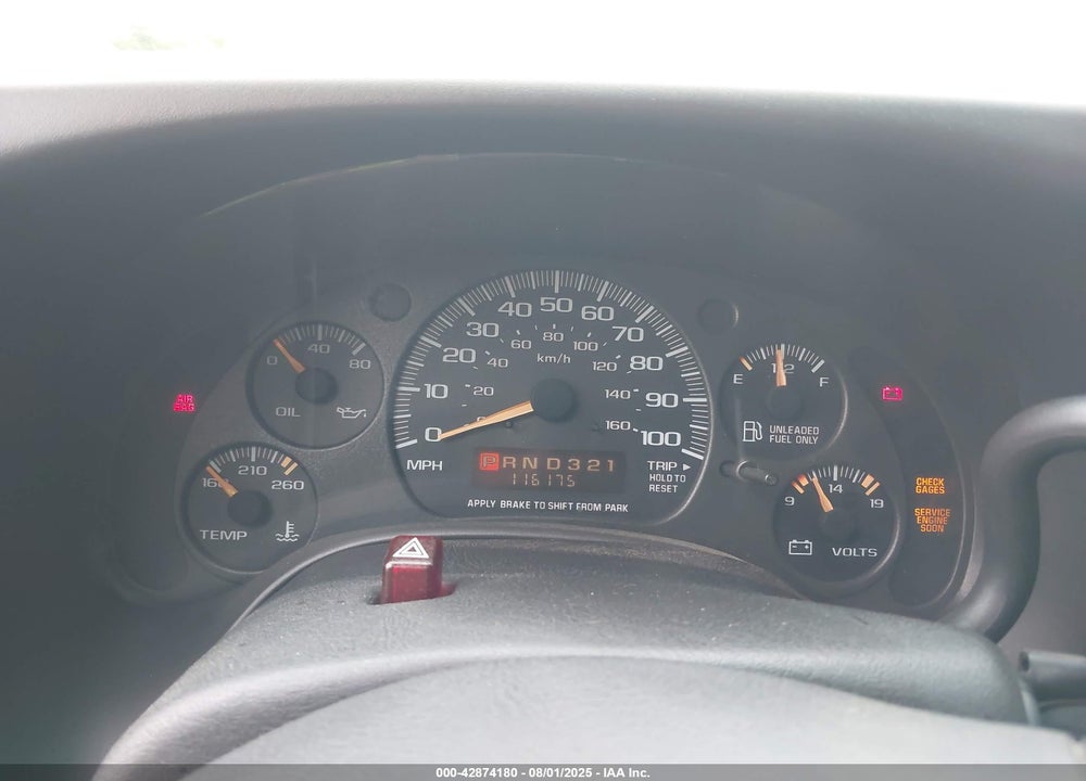 2002 GMC SAVANA VIN: 1GKFG15R621202815
