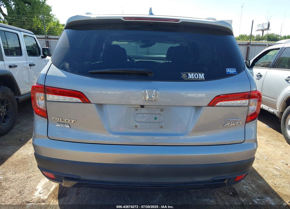2022 HONDA PILOT VIN: 5FNYF6H20NB044566