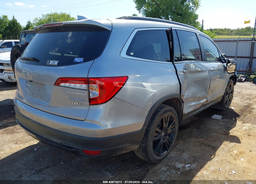 2022 HONDA PILOT VIN: 5FNYF6H20NB044566