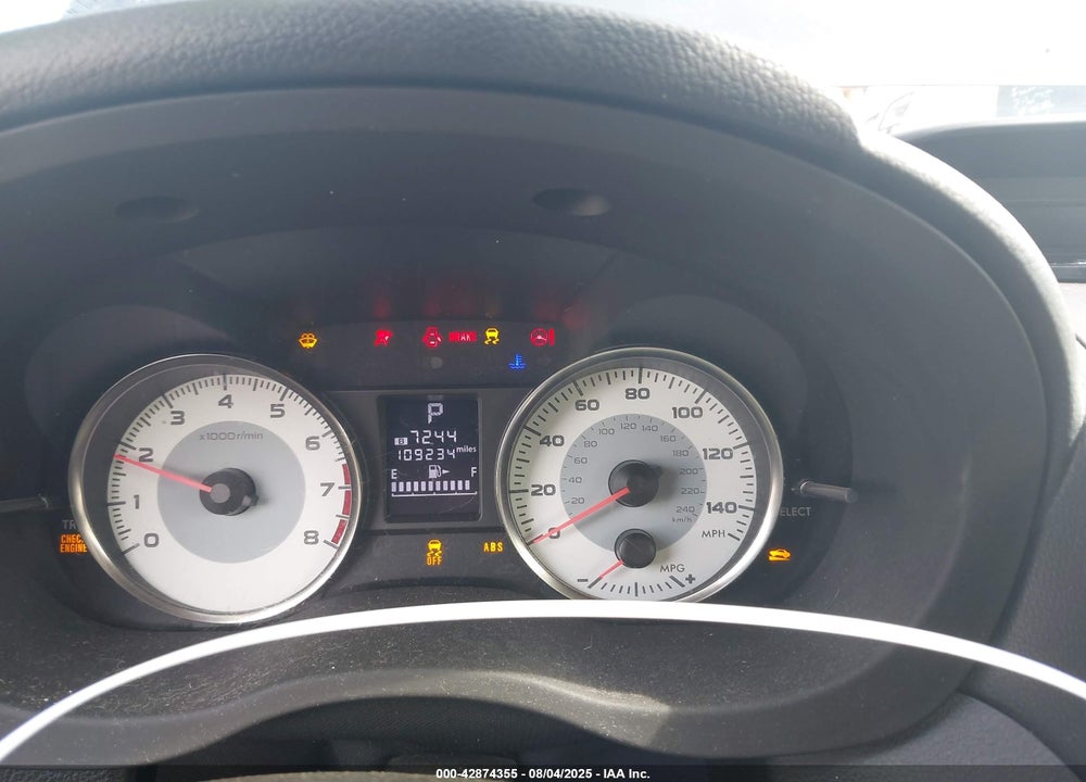 2013 SUBARU IMPREZA VIN: JF1GPAG66DH207239