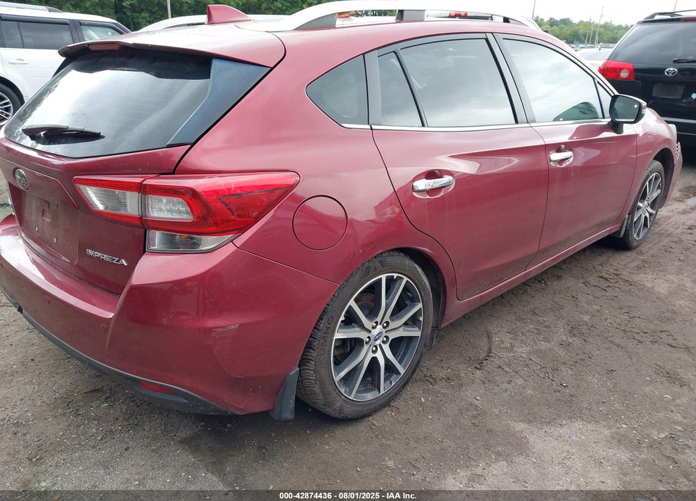 2018 SUBARU IMPREZA VIN: 4S3GTAT60J3717705